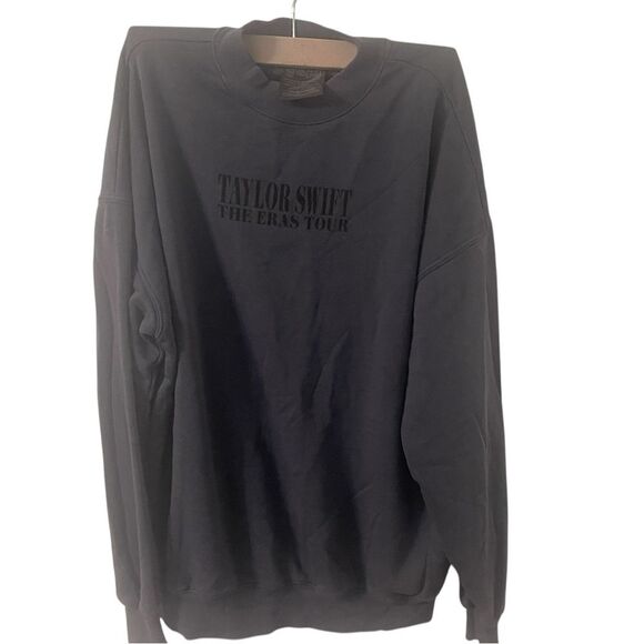 Taylor Swift Eras Tour Blue Crewneck OFFICIAL TOUR MERCH Size XS FIT S M L RARE - Picture 3 of 16